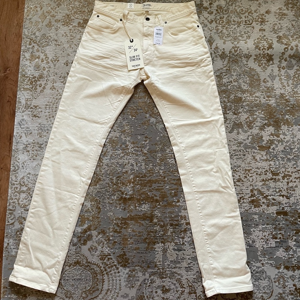 New Tode Snyder jeans.